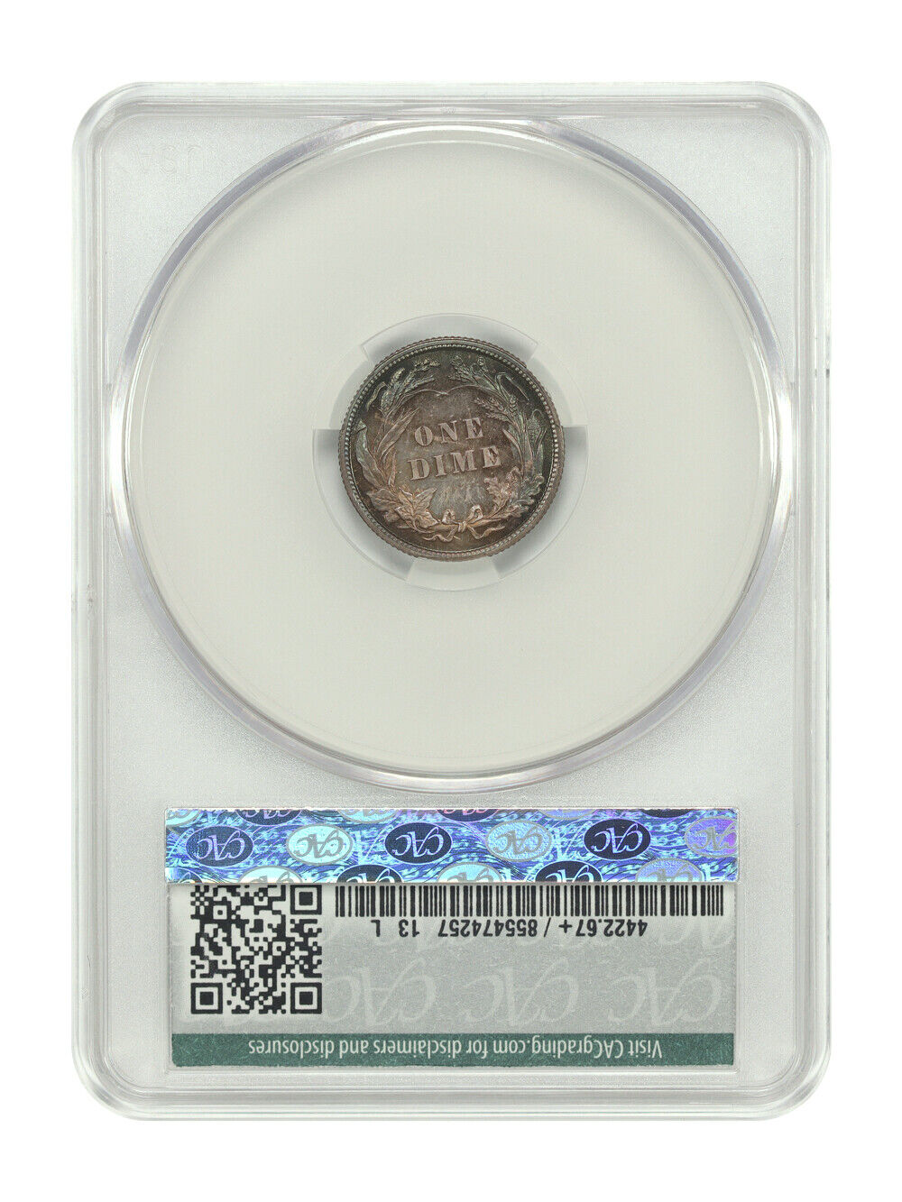 1900 10C CACG PR67+ ex: D.L. Hansen - Barber Dime