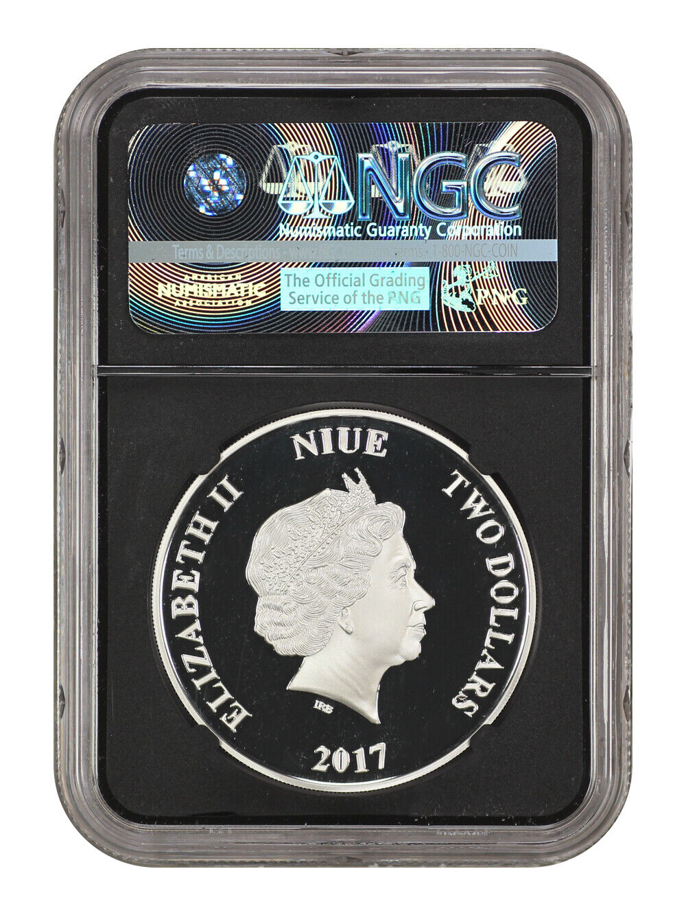 Niue: 2017 Star Wars Chewbacca $2 NGC Proof 69 UCAM (One of First 1500 Struck)