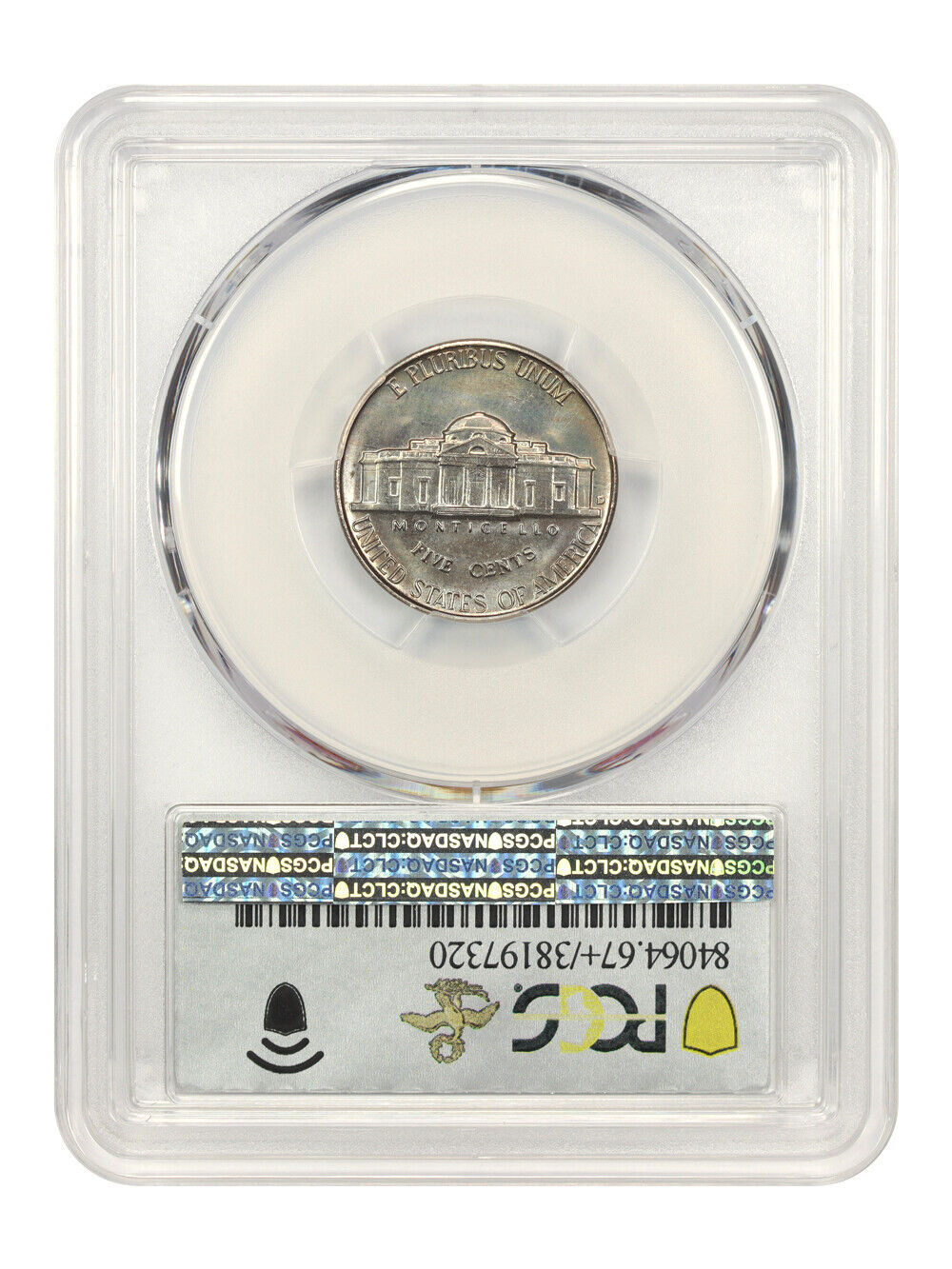 1958-D 5c PCGS MS67+ FS ex: D.L. Hansen