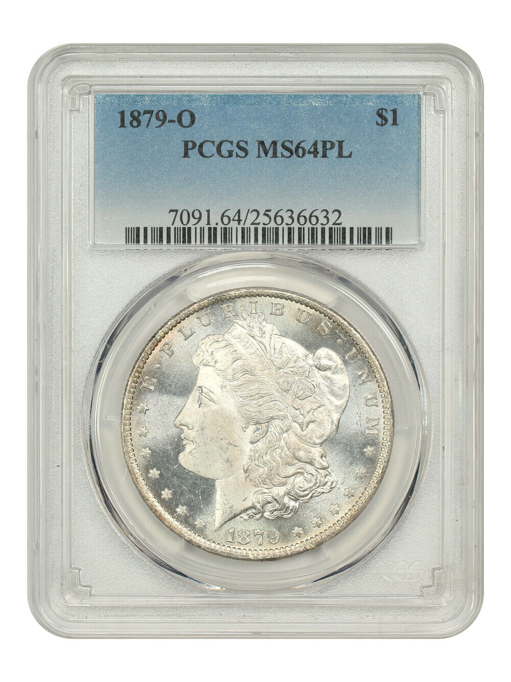 1879-O $1 PCGS MS64PL - Morgan Dollar