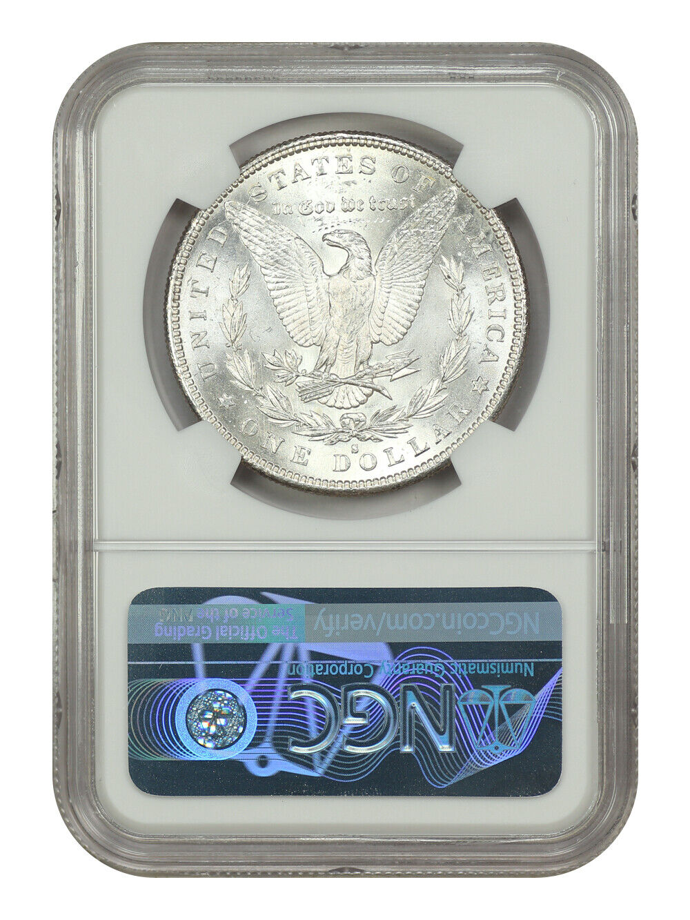 1890-S $1 NGC MS64 - Morgan Dollar