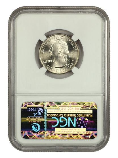 2010-P 25C Grand Canyon NP NGC MS67 - Type 1 - Clad