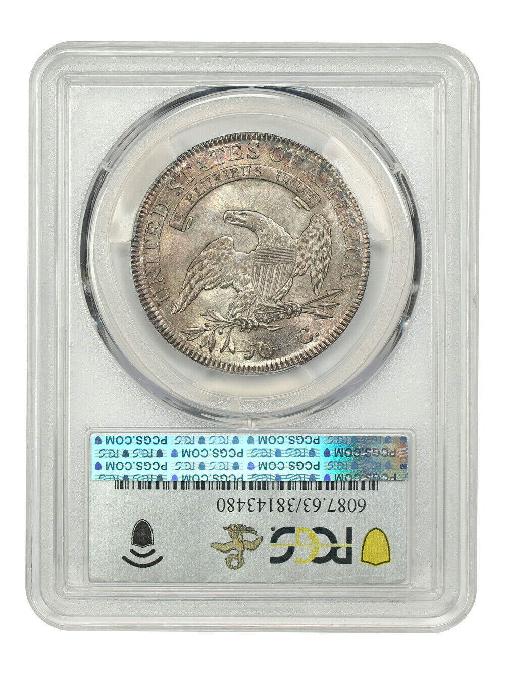 1807 50C PCGS MS63 (Capped, Small Stars) ex: D.L. Hansen