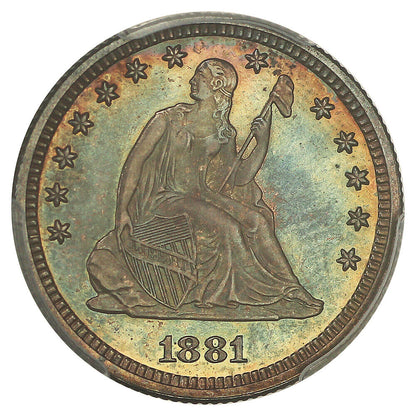 1881 25C PCGS PR67 ex: D.L. Hansen