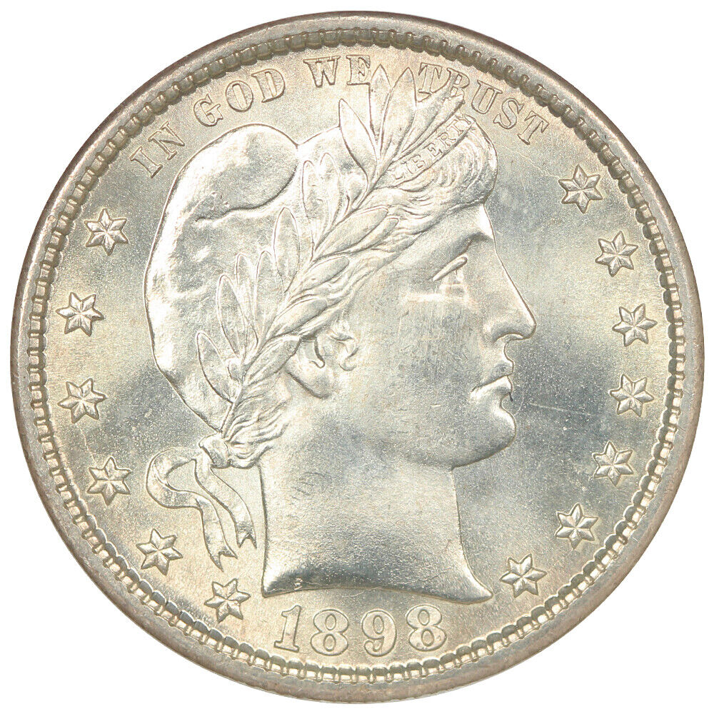 1898-S 25C NGC MS67 - Barber Quarter