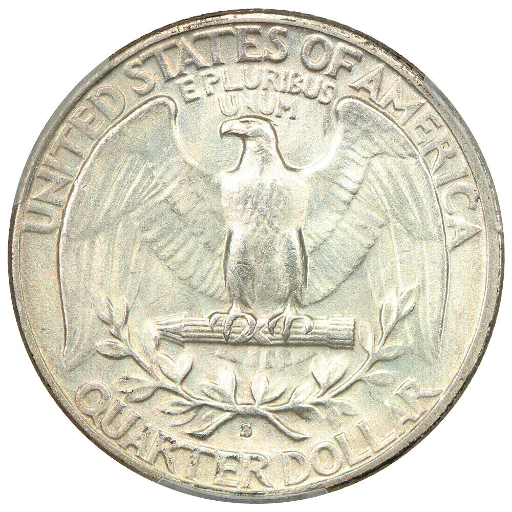 1936-S 25C PCGS/CAC MS66 - Washington Quarter