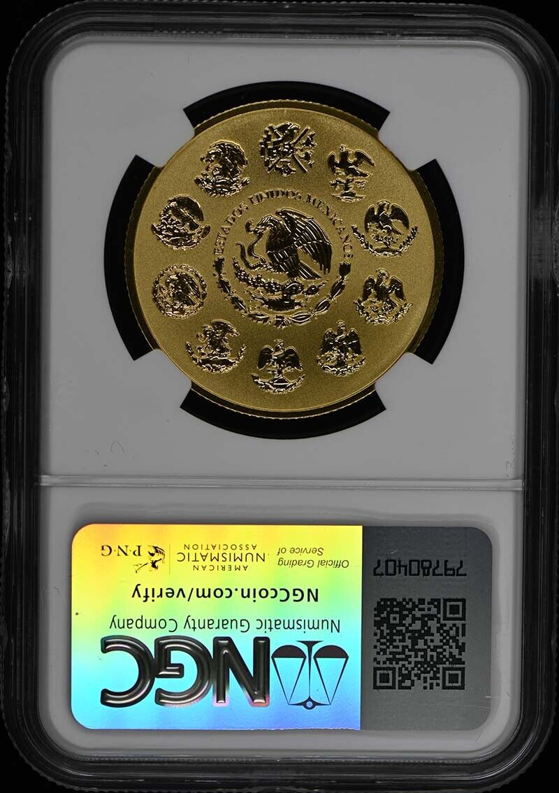 2024 Mo Mexico 1 Onza Gold Libertad NGC Reverse PF70