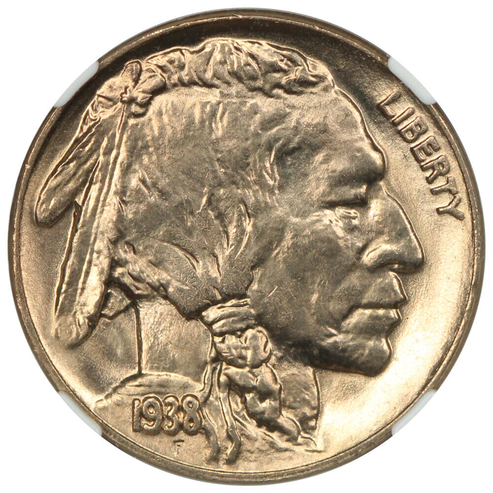 1938-D 5C Buffalo NGC MS67+ - Buffalo Nickel