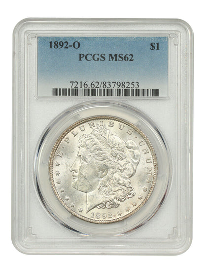 1892-O $1 PCGS MS62 - Morgan Dollar