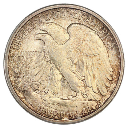 1917-S 50C PCGS/CAC MS64+ (Reverse)