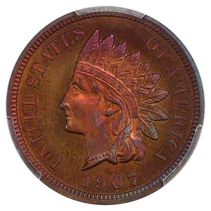 1907 1C PCGS PR66RB