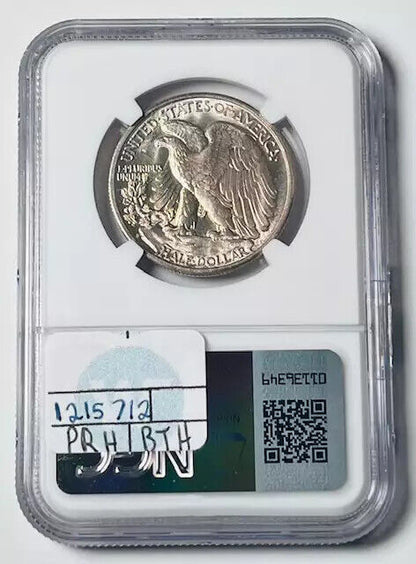 1941 S Walking Liberty Half Dollar NGC MS-64