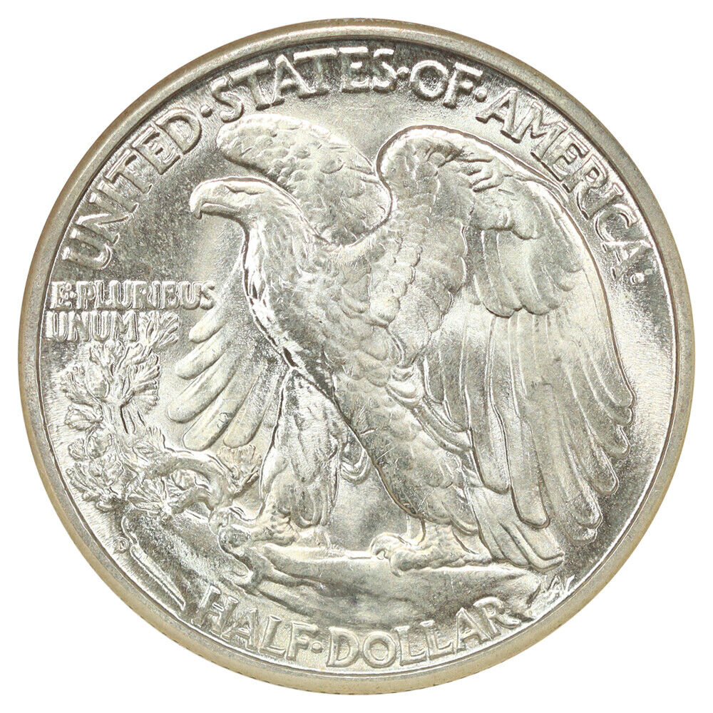 1946-D 50C NGC MS66 - Walking Liberty Half Dollar