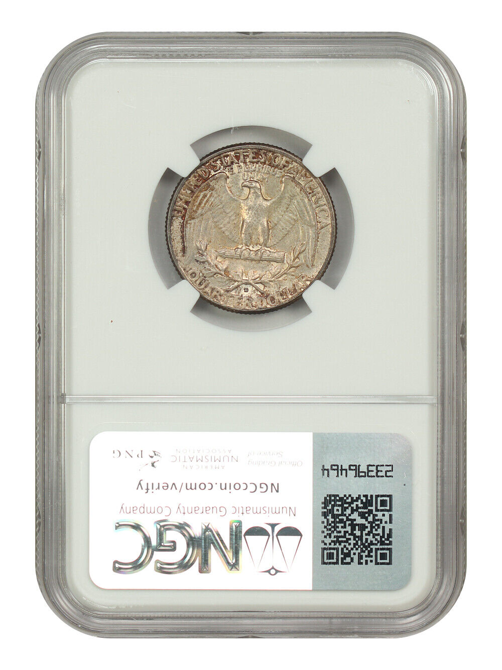 1932-D 25C NGC MS62 - Washington Quarter - Popular Key Date