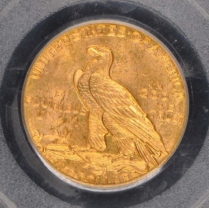 1909-D $5 Indian Head PCGS MS65