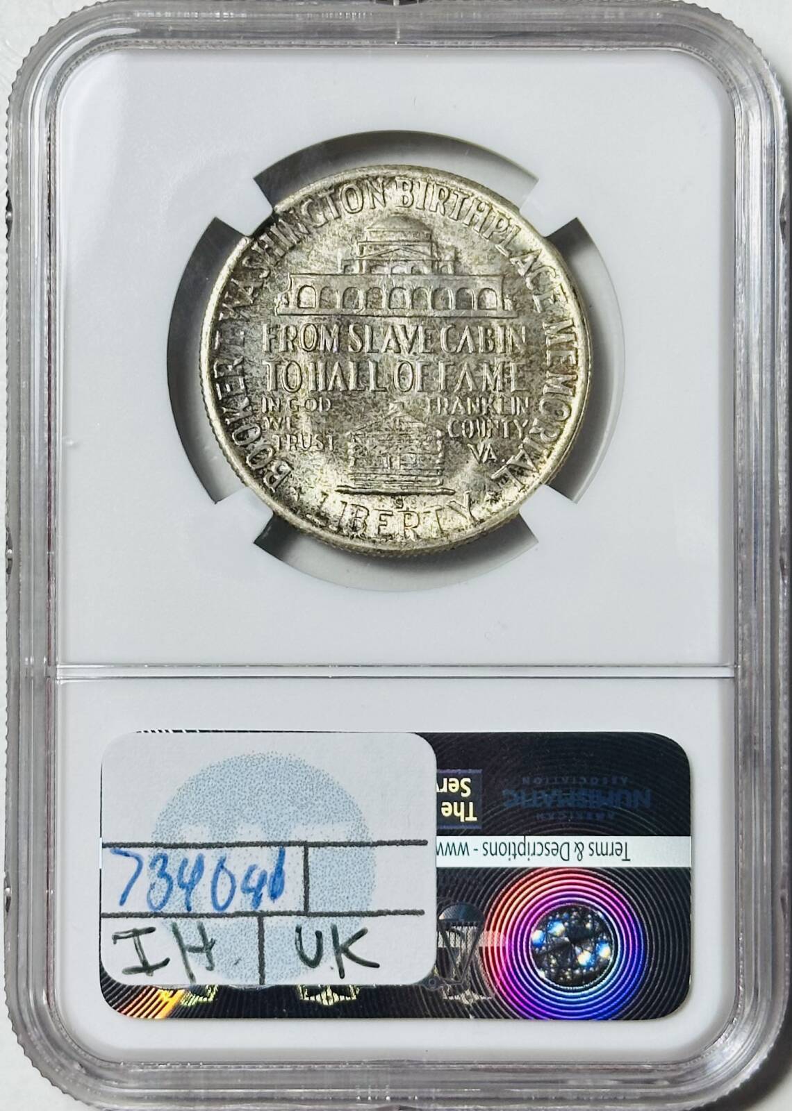 1946 S Booker T. Washington NGC MS-66