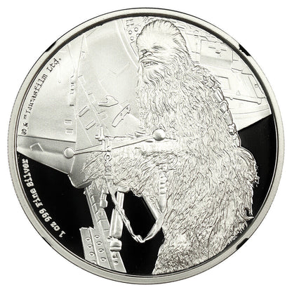 Niue: 2017 Star Wars Chewbacca $2 NGC Proof 69 UCAM (One of First 1500 Struck)