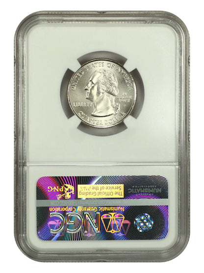 2008-P 25C Arizona NGC SP69 (Satin Finish) - Washington 50 States Quarters