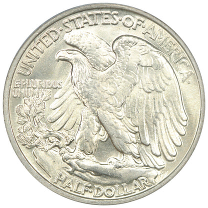 1937 50C PCGS MS65 - Walking Liberty Half Dollar