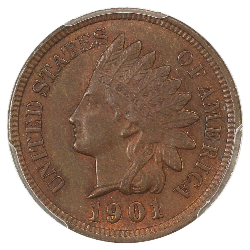 1901 1C PCGS MS65BN - Indian Cent