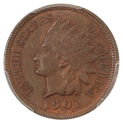 1901 1C PCGS MS65BN - Indian Cent