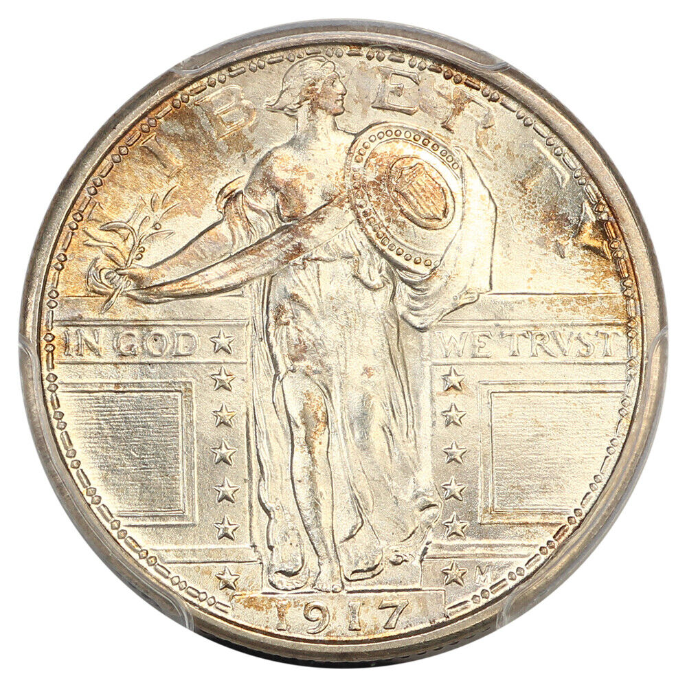 1917 25C PCGS MS67FH (Type 1) ex: D.L. Hansen