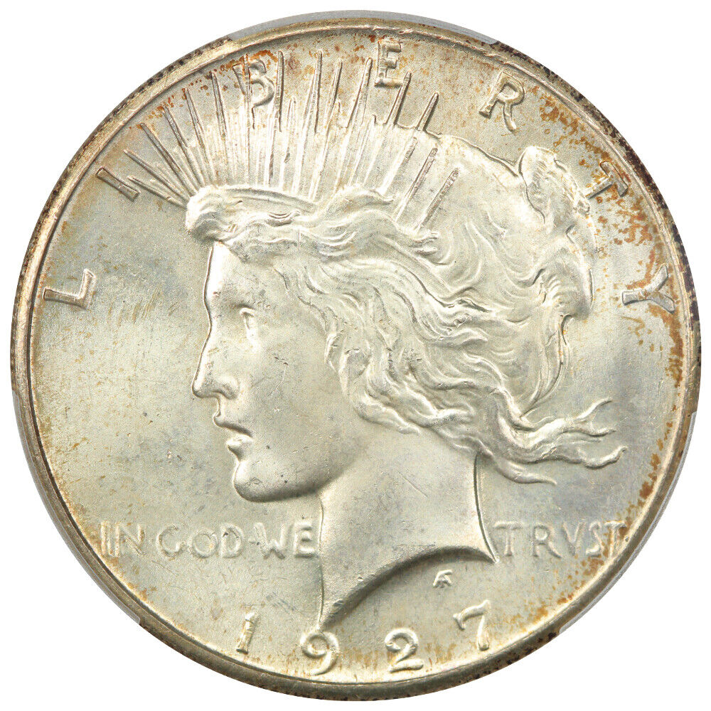 1927 $1 PCGS MS65+ - Peace Dollar - Low Mintage Date