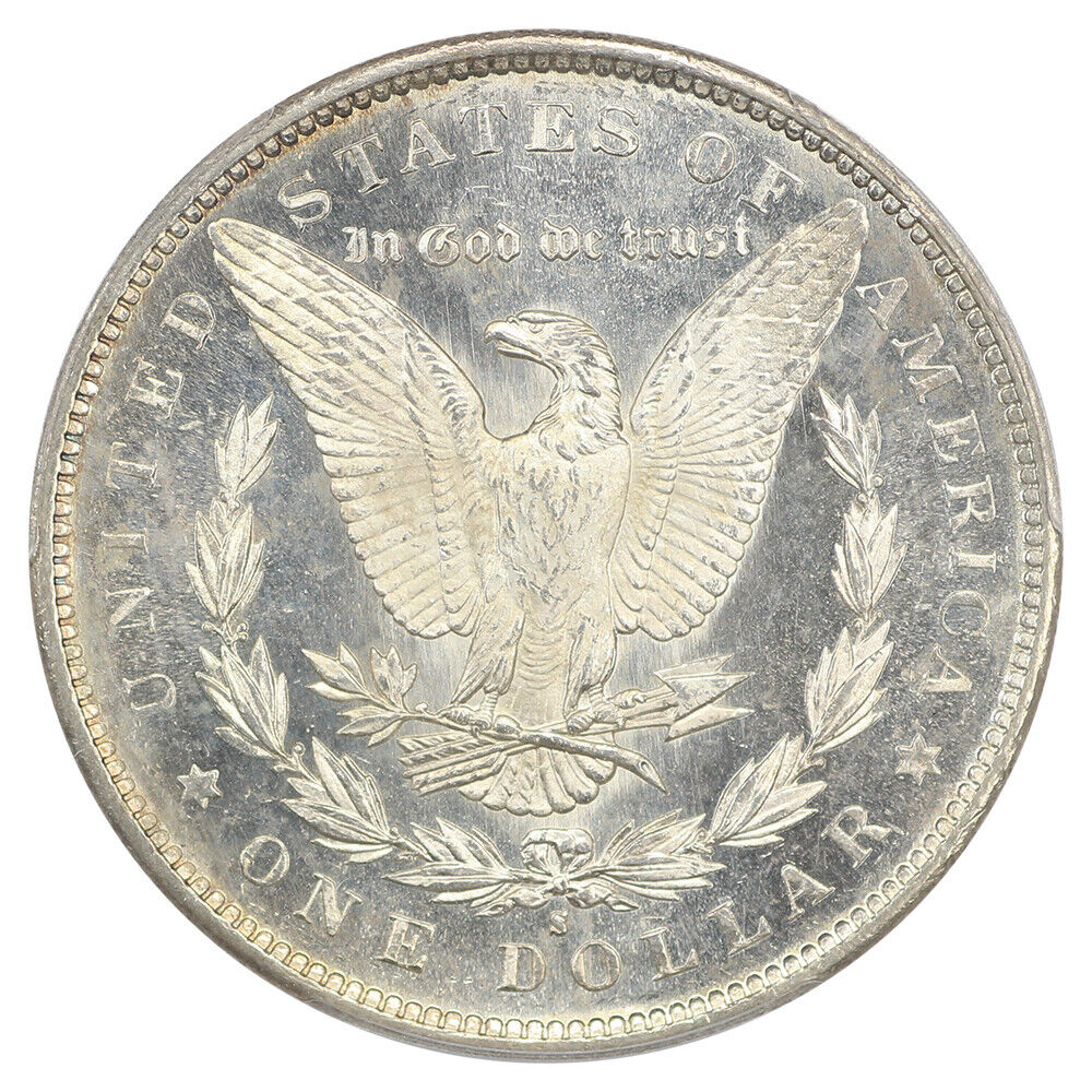 1891-S $1 PCGS MS65 DMPL ex: D.L. Hansen