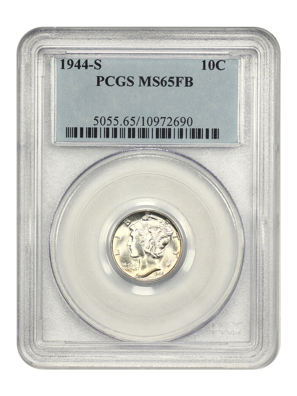 1944-S 10C PCGS MS65FB