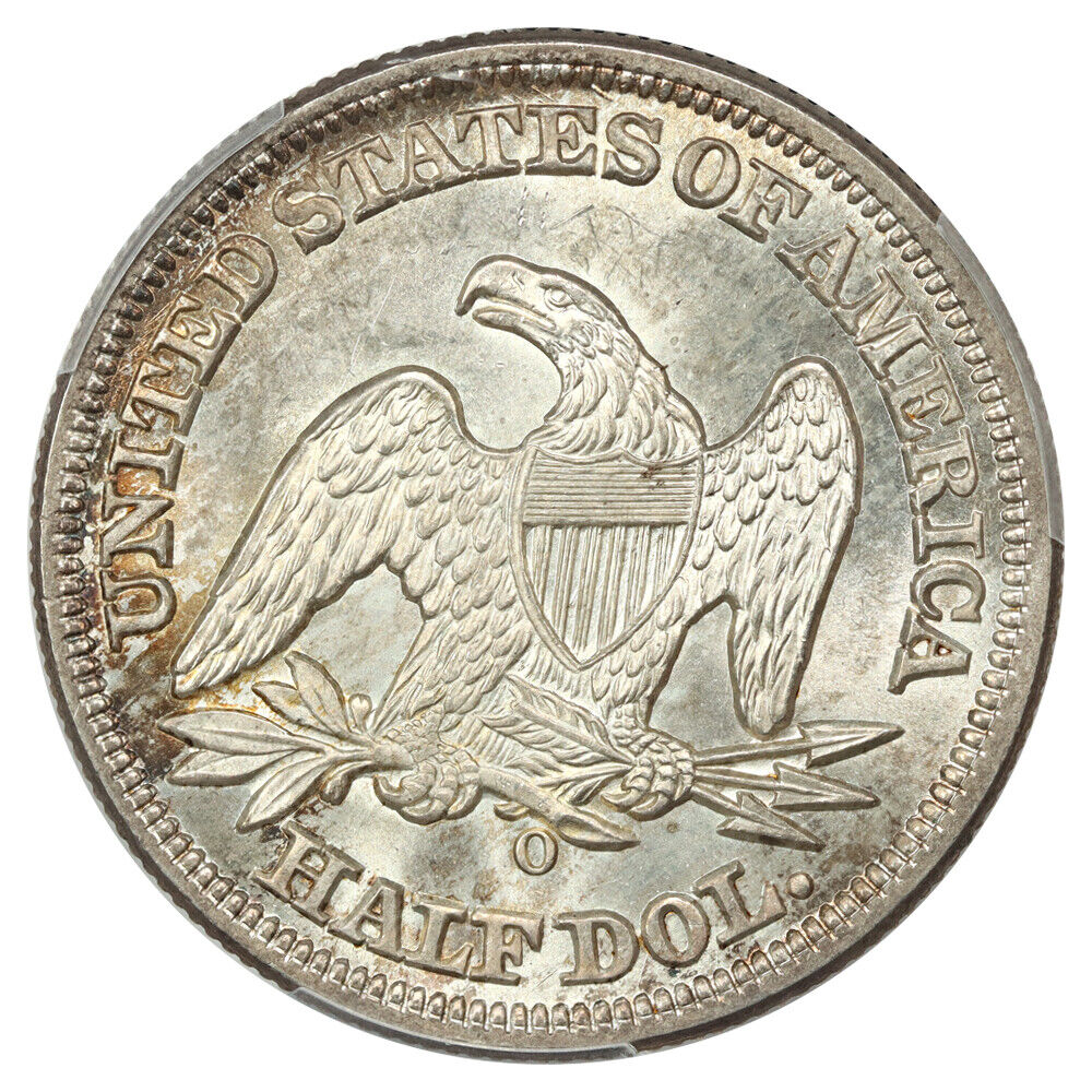 1854-O 50C PCGS MS66 (Arrows) - Liberty Seated Half Dollar - Popular Type Coin