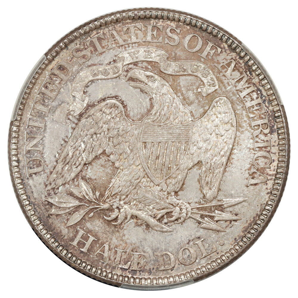 1891 50C CACG MS66+ ex: D.L. Hansen - Liberty Seated Half Dollar