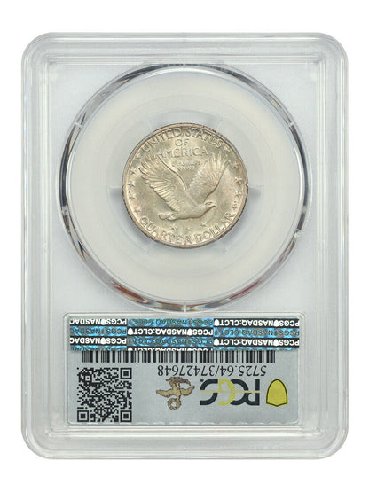 1918-S 25C PCGS MS64FH ex: D.L. Hansen