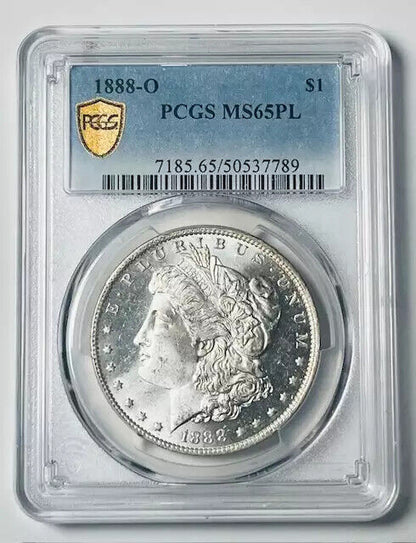 1888 O Morgan Silver Dollar PCGS MS-65 PL Proof Like