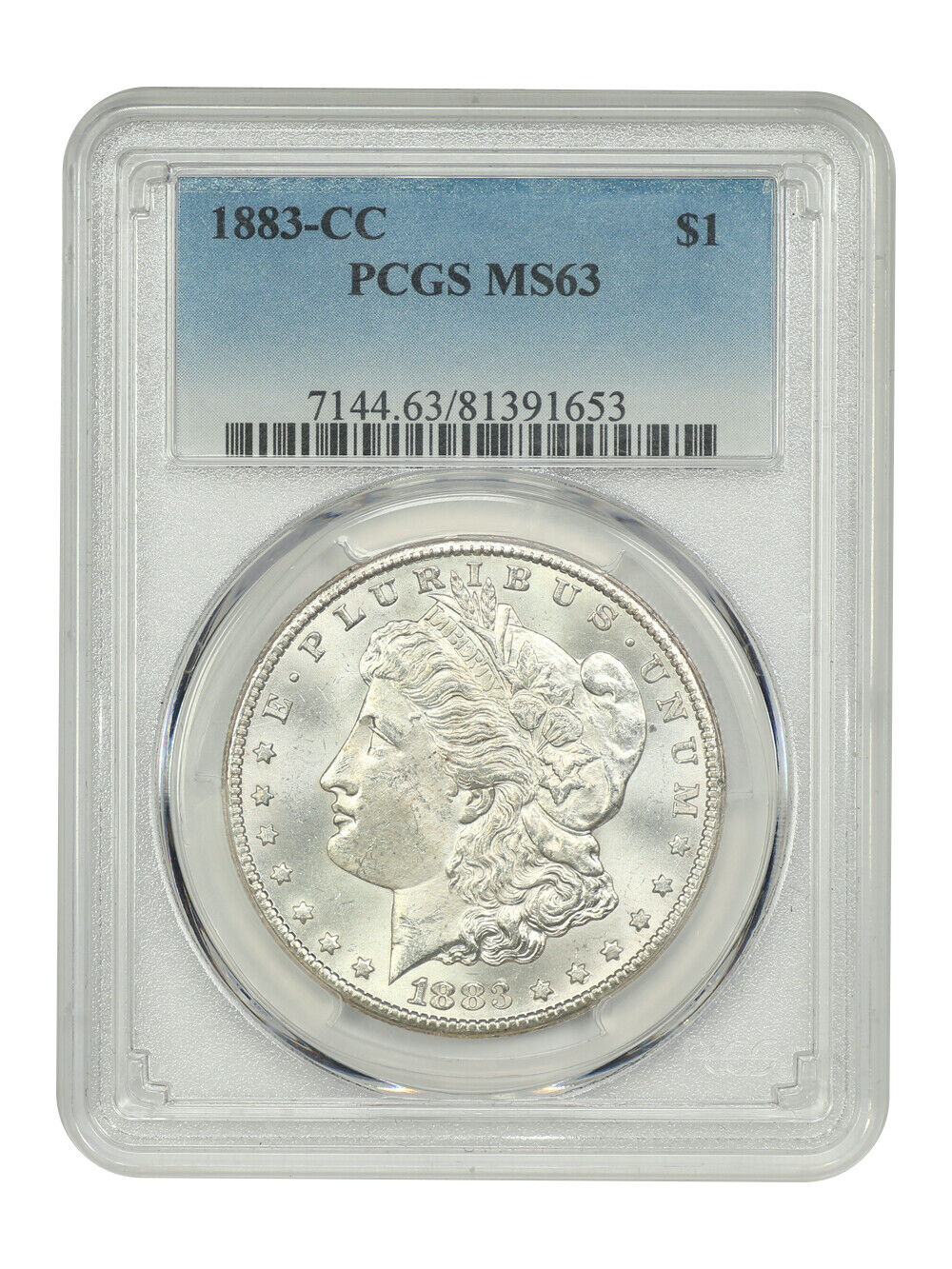 1883-CC $1 PCGS MS63 - Morgan Dollar