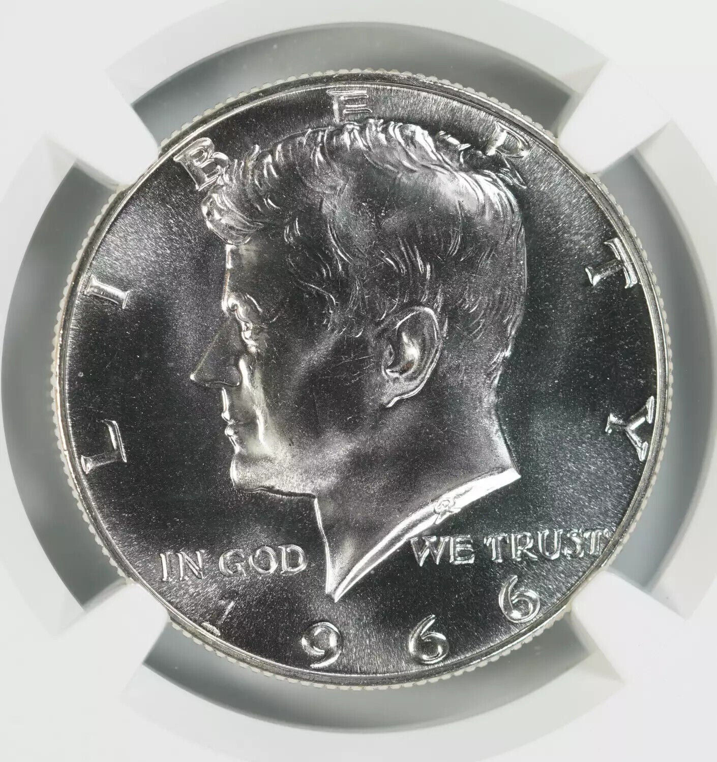 1966 SMS KENNEDY HALF DOLLAR 50C NGC CERTIFIED MS 69 MINT STATE UNC (004)