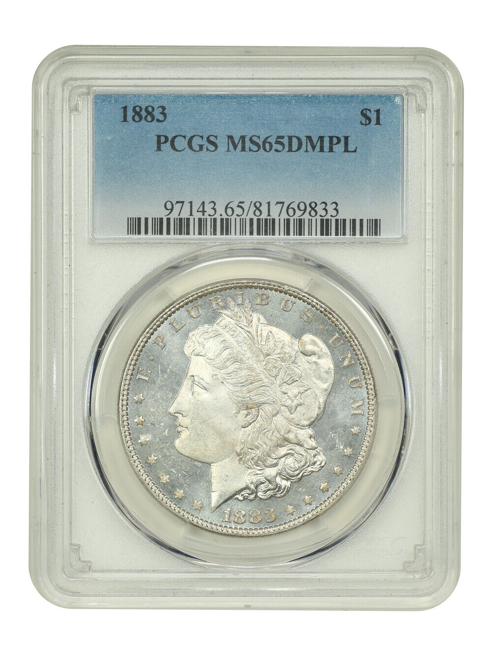 1883 $1 PCGS MS65DMPL - Morgan Dollar