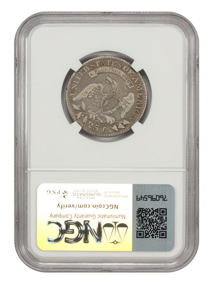 1815 25C NGC/CAC Fine 15 (Browning-1) - Capped Bust Quarter