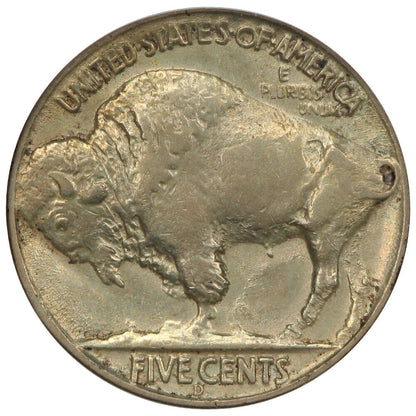 1937-D 5C NGC MS62 (3 Legs) - Buffalo Nickel - Popular Scarce Variety