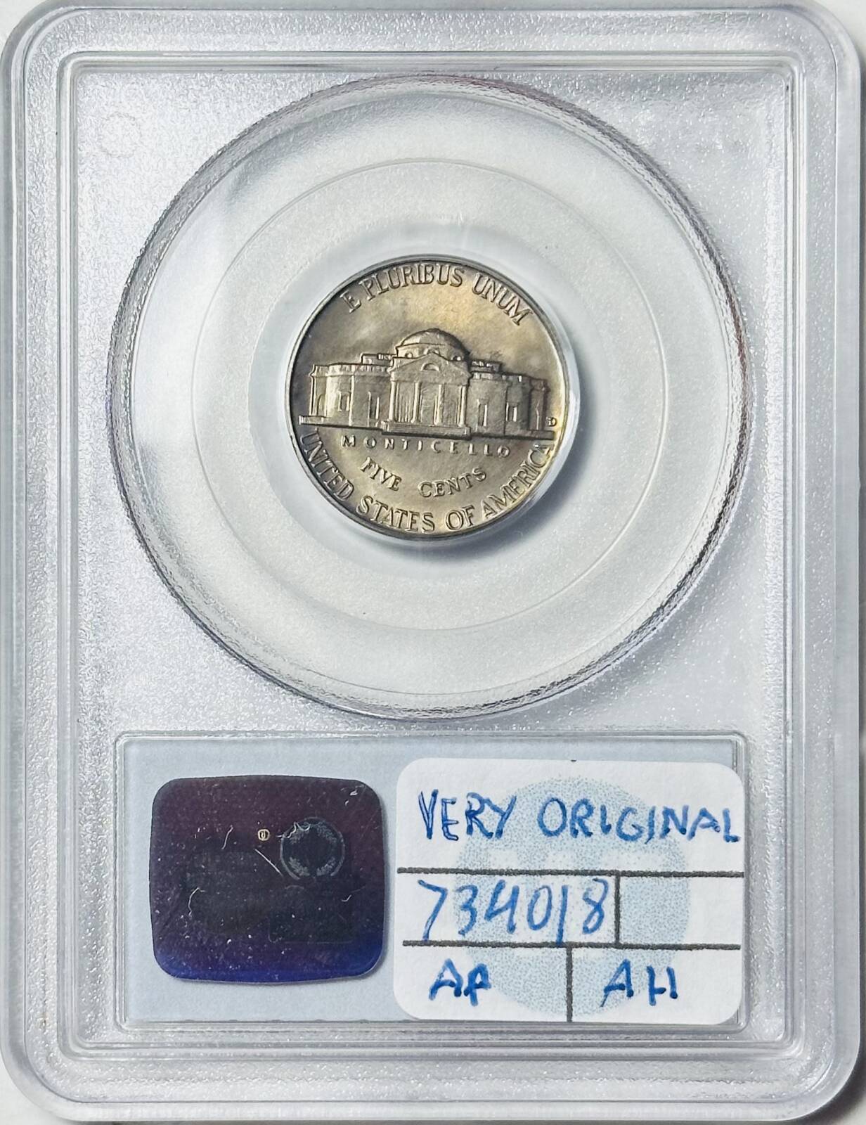 1958 D Nickel Jefferson PCGS MS-65 FS