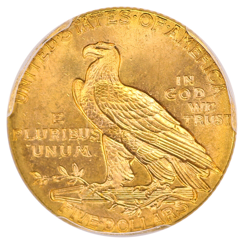 1912 $5 PCGS/CAC MS65 ex: D.L. Hansen