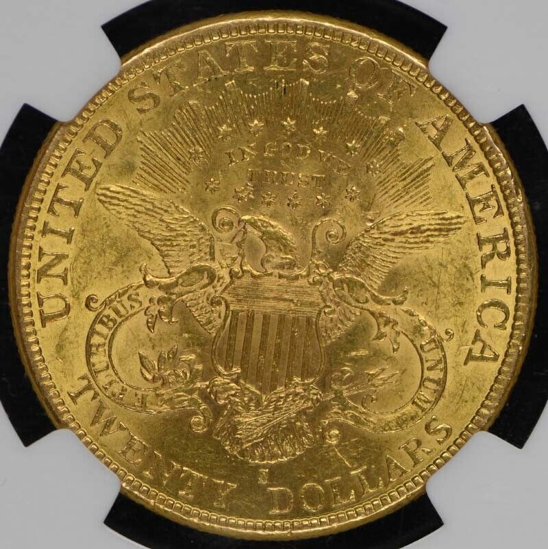 1897-S Liberty Double Eagle Type 3 $20 NGC AU58