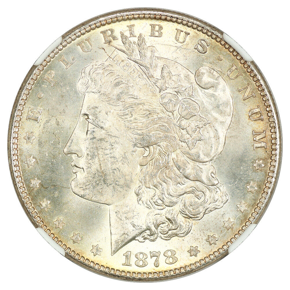 1878 7/8TF $1 NGC MS63 (Strong)