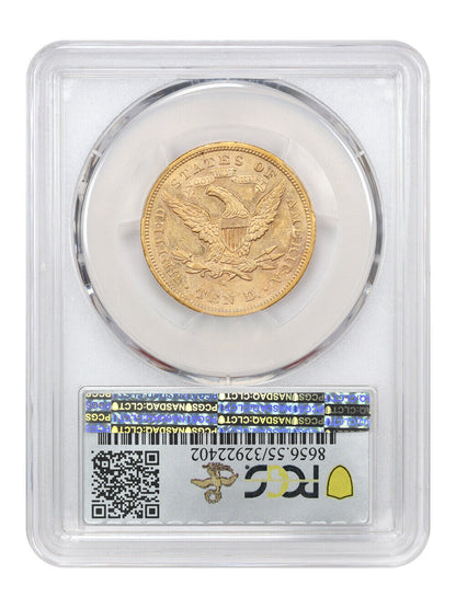 1869-S $10 PCGS AU55 ex: D.L. Hansen