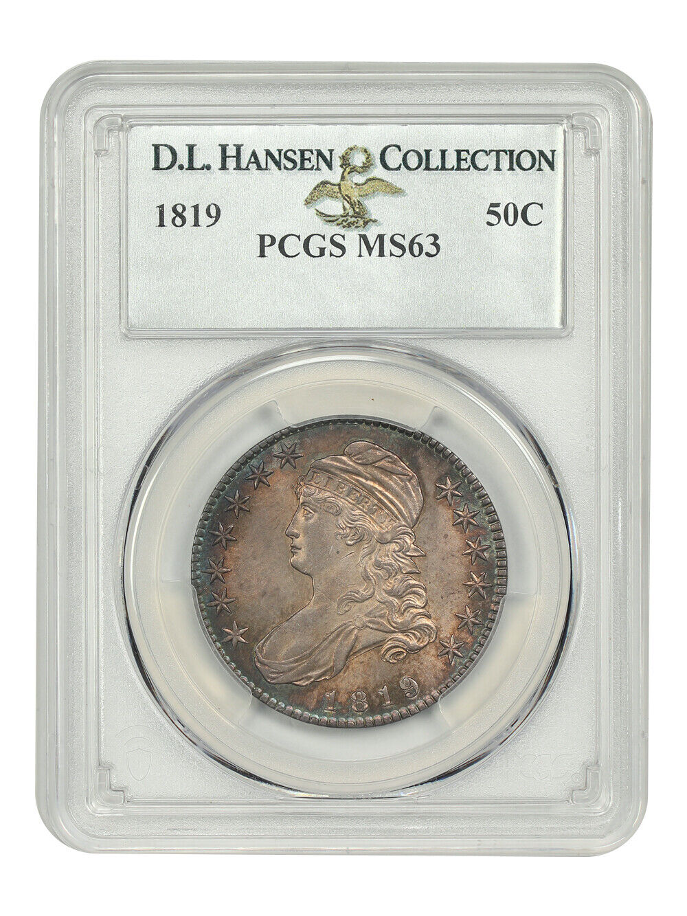 1819 50C PCGS MS63