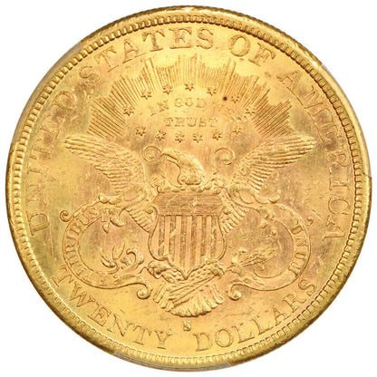 1880-S $20 PCGS MS63