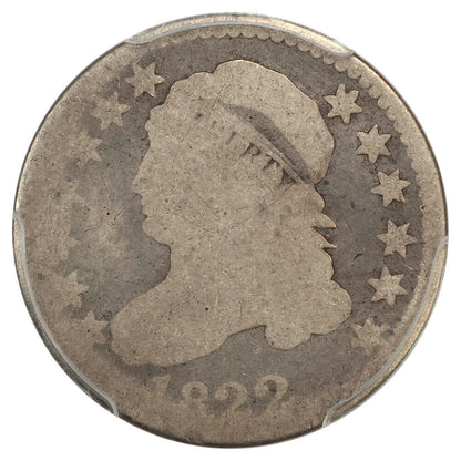 1822 10C PCGS/CAC Fair 02 - Capped Bust Dime