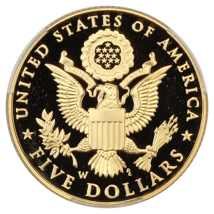 2008-W $5 Bald Eagle CACG PR69DCAM - $5 Modern Gold Commemoratives