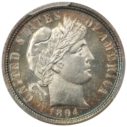 1894 10C PCGS PR67 ex: D.L. Hansen