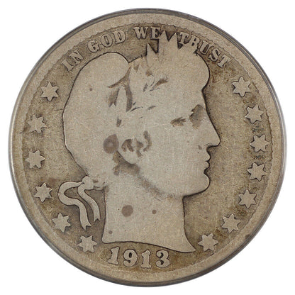 1913-S 25C PCGS Good 04 - Barber Quarter - Famous Key Date