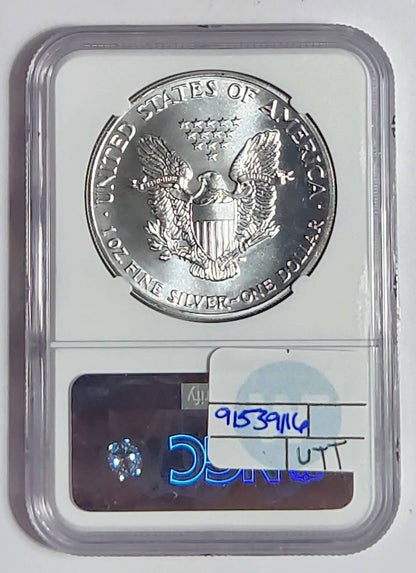 1989 Silver Eagles NGC MS-70